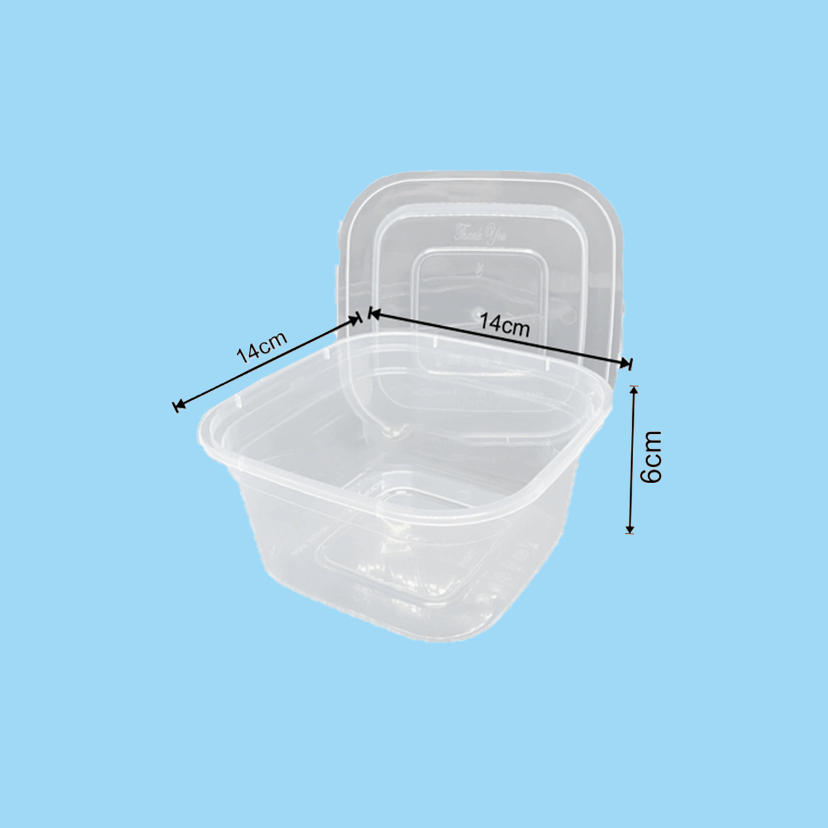 Box thinwall 750 ml